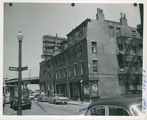 Corner of Barton and Leverett Streets, looking northwesterly