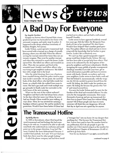 Renaissance News & Views, Vol. 9 No. 6 (June 1995)