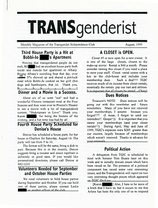 The Transgenderist (August, 1999)