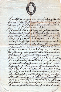 Isabel Ferreira Baptismal Record