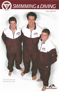 Springfield college athletics men's swimming and diving brochure (2005-2006)