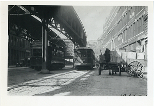 [Rowes Wharf] showing trolley