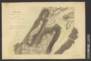 A survey of the defile and that part of York Island adjacent to Fort Knyphausen