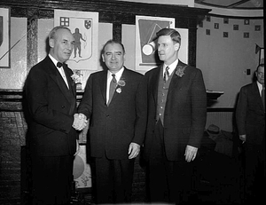 Mayor Crowley, Senator McCarthy, Joseph Curnane.