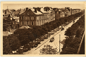 Postcard: Angers - Boulevard du Marechal-Foch