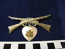 Lapel Pin, U.S. Infantry (WWII)