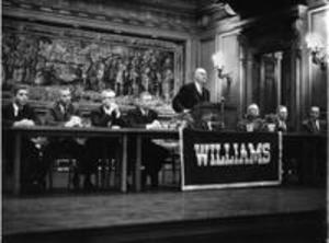 Panel inside Chapin Hall, 1958