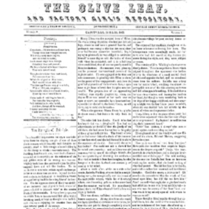 Olive Leaf, April 25, 1843