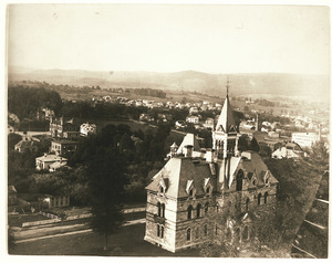 View from Amherst College Tower looking northeast