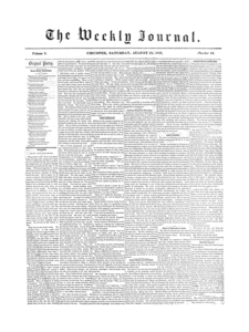 Chicopee Weekly Journal, August 18, 1855