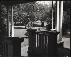 Howard Seminary for Women - Drury Hall porch