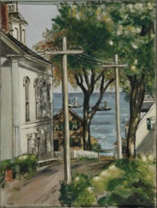 "Untitled (Center Methodist Church)" Lois Boutemain Marston