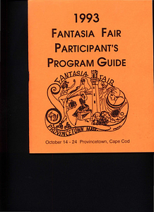 Fantasia Fair Participant's Program Guide (Oct. 14 - 24, 1993)
