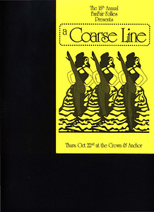 FanFair Follies Program: a Coarse Line (Oct. 22, 1992)