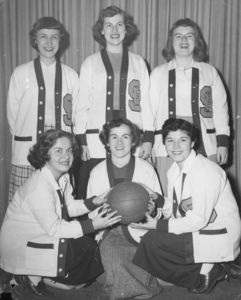 Suffolk University's women's basketball team, 1952
