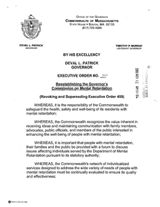 Executive Order (new series) No. 507