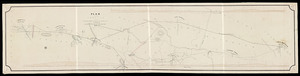Plan and profile for proposed railroad from Mansfield to Framingham / Jos. N. Cunningham, engr.