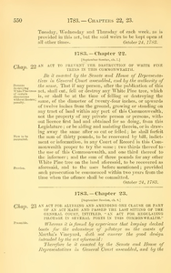 1783 Chap. 0023 An Act For Altering And Amending One Clause Or Part Of An Act Made And Passed The Last Sitting Of The General Court, Intitled, "An Act For Regulating Pilotage In Several Ports In This Commonwealth."