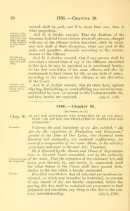 1786 Chap. 0016 An Act For Suspending The Operation Of An Act, Entitled, "An Act For The Regulation Of Navigation And Commerce."