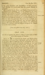 1807 Chap. 0023. An act to regulate the Alewive fishery in the town of Bristol, in the county of Lincoln.