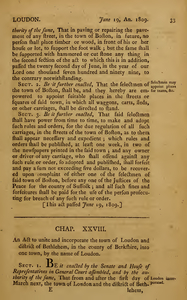 1809 Chap. 0029. An Act To Unite And Incorporate The Town Of Loudon And District Of Bethlehem, In The County Of Berkshire, Into One Town, By The Name Of Loudon.