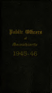 Public officers of the Commonwealth of Massachusetts (1945-1946)