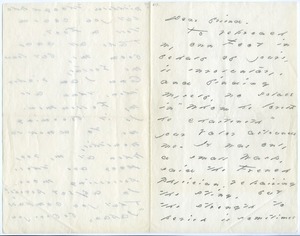 Emily Dickinson letter to Helen (Hunt) Jackson