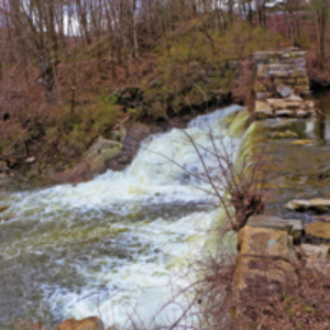 Leeds dam on Mill River