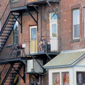 Strumming on the Fire Escape
