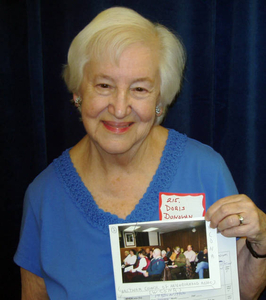 Doris Donovan at the Waltham Mass. Memories Road Show