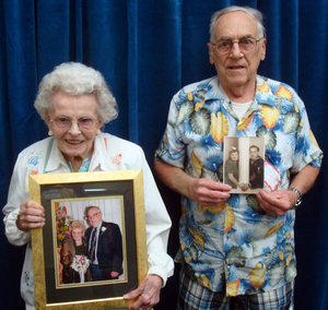 Isabelle and Daniel O'Reilly at the Waltham Mass. Memories Road Show