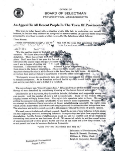 'An appeal to all decent people' (1 of 3)