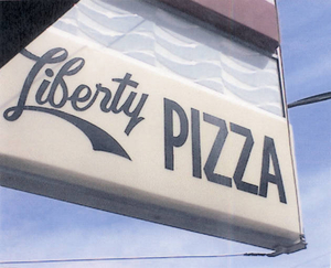 Liberty's landmark sign