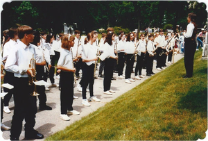 Wayland Middle School Band, Memorial Day 1993