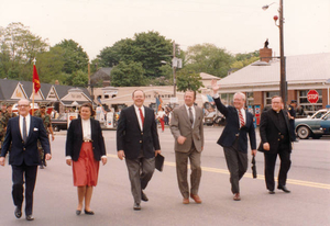 In the Fourth of July parade, 1984