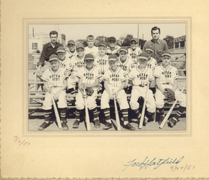 Little League comes to Quincy in the early 1950s