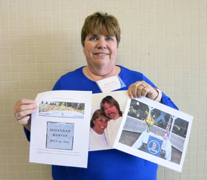 Margie Walker at the Amesbury Mass. Memories Road Show