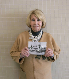 Carol Bartlett at the Amesbury Mass. Memories Road Show