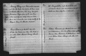 Tewksbury Almshouse Intake Record: Burns, Ellen