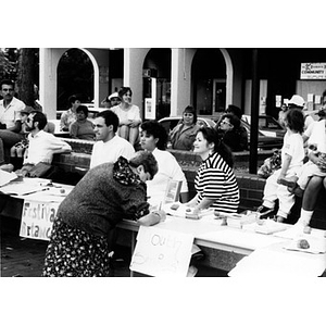 Inquilinos Boricuas en Acción information table at Festival Betances.