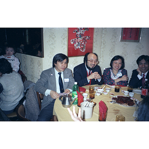 Guests attend the Chinese Progressive Association's celebration of the Lunar New Year