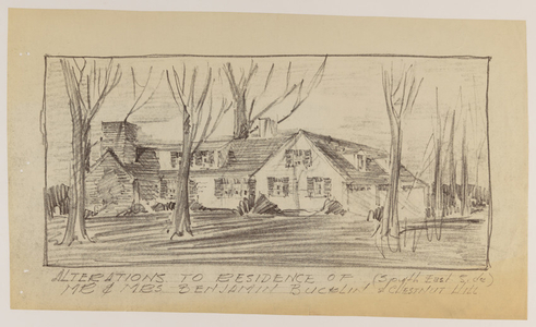 Benjamin Bucklin house, Newton, Mass.