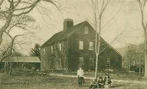 Exterior view of the Hammond House, Hammond Street, Newton, Mass., undated
