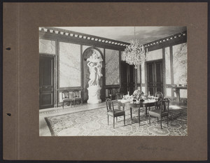 La Leopolda, dining room, 1939