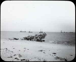 View of a breakwater