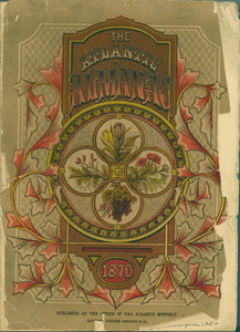 Front cover of the 1870 Atlantic Almanac