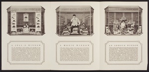 Trade card for Forbes Window Displays, The Forbes Lithograph Mfg. Co., Boston, Mass., undated