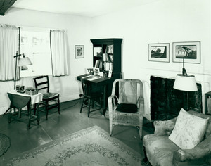 Interior view of kitchen chamber, Spencer-Peirce-Little House, Newbury, Mass.