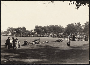 The Country Club, Brookline, MA. Carriage race (?)