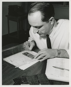 A man at TOWER machine shop training